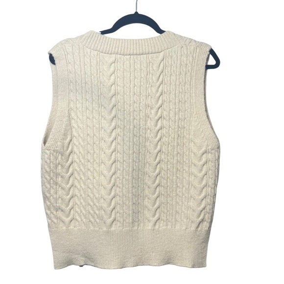 Anthropologie Sunday in Brooklyn Button Front Sweater Vest Size S - Picture 5 of 5